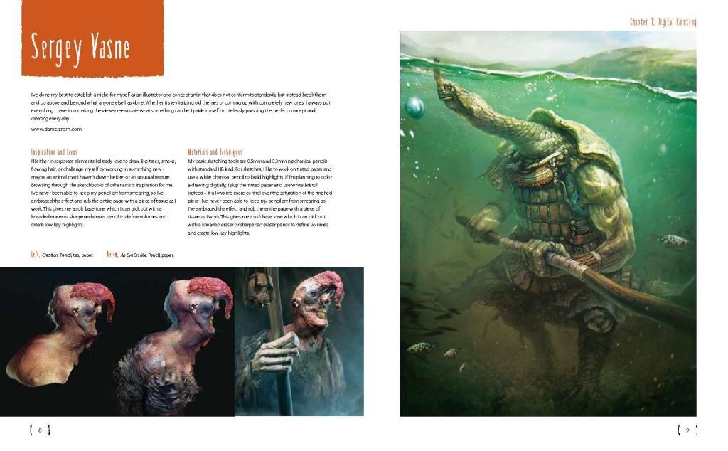 Beispielinhalt (Bild) Monsters of the Imagination: Best Creature Designs by Global Artists