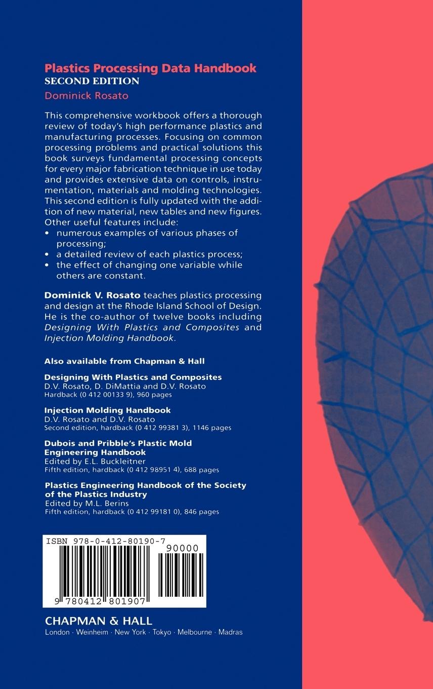 Rückseitencover Plastics Processing Data Handbook