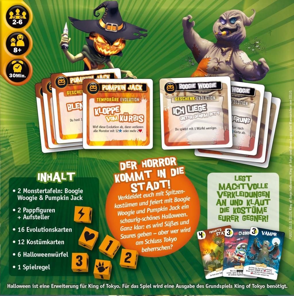 Beispielinhalt (Bild) King of Tokyo: Halloween