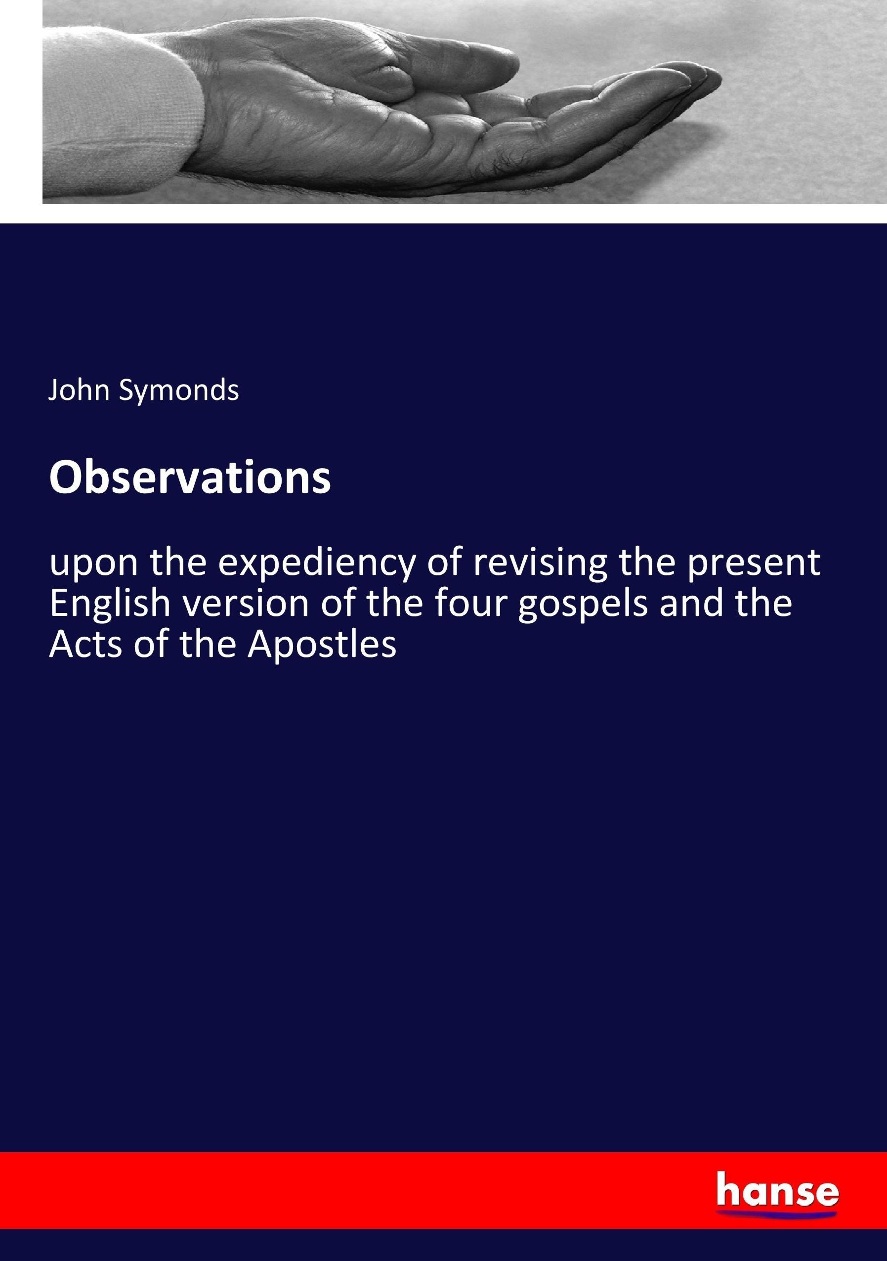 Vorderes Coverbild Observations