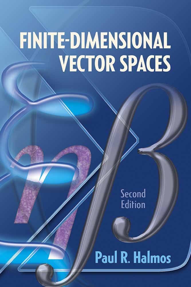 Vorderes Coverbild Finite-Dimensional Vector Spaces