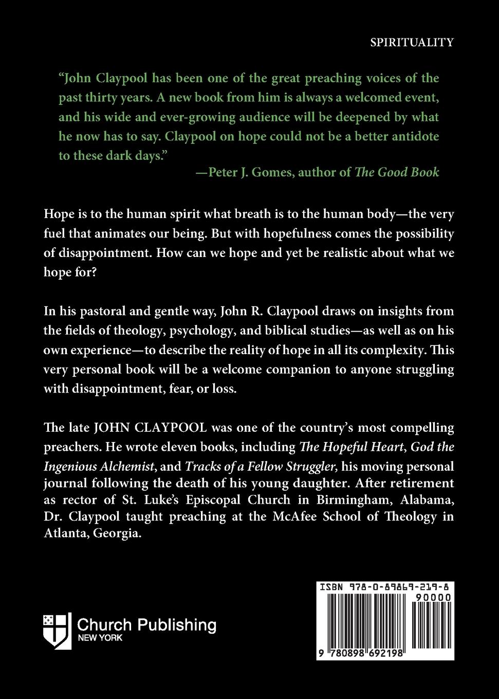 Rückseitencover The Hopeful Heart