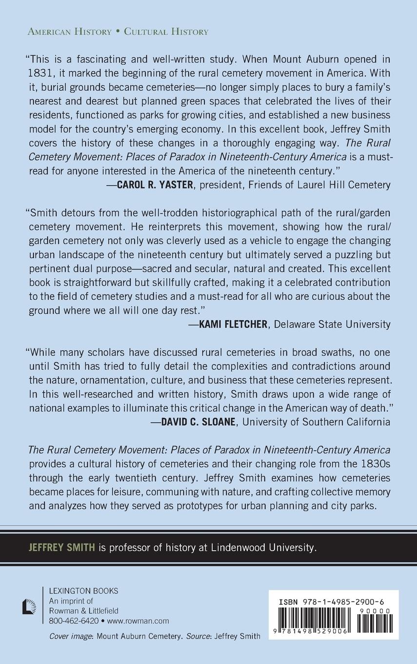 Rückseitencover Rural Cemetery Movement