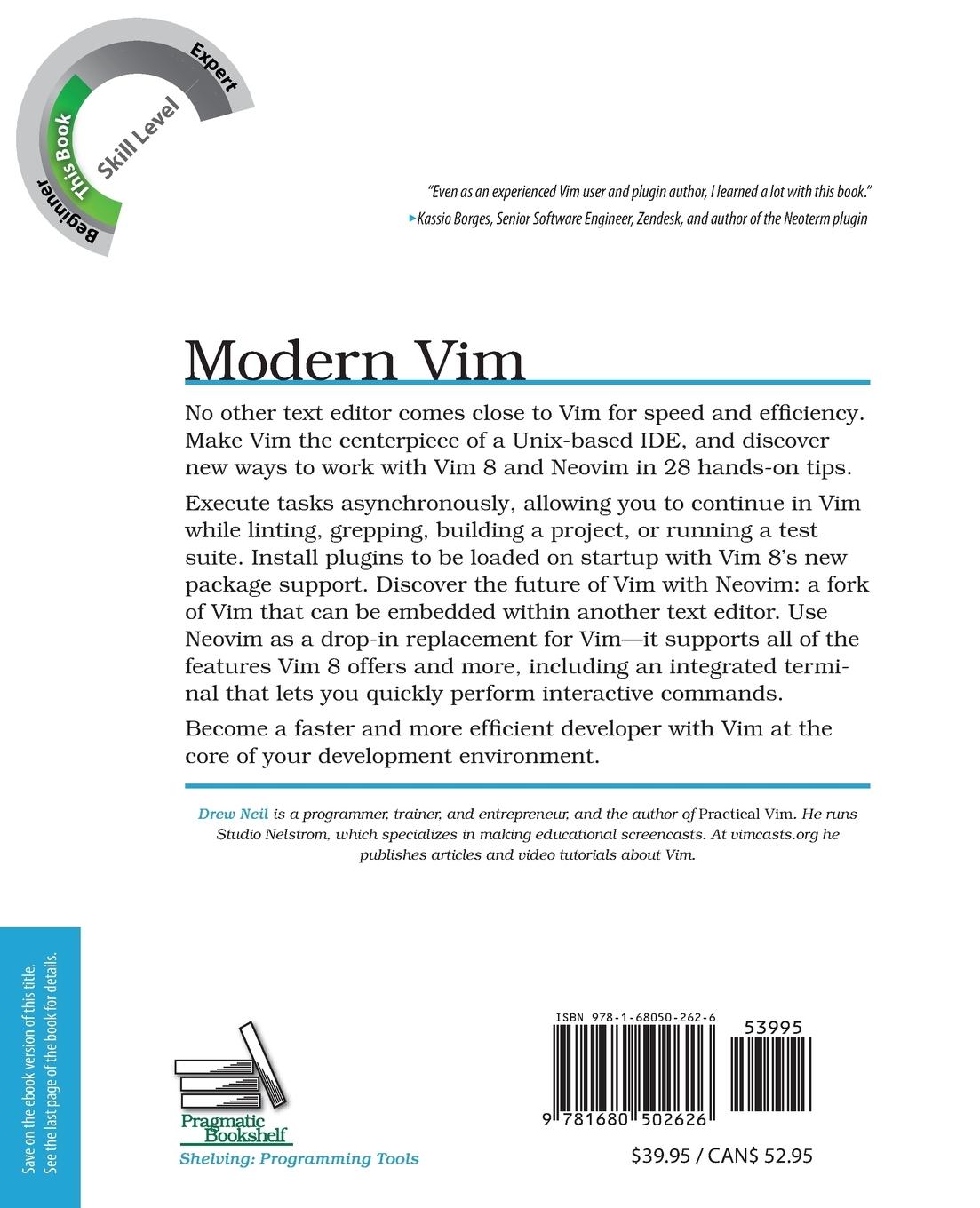 Rückseitencover Modern VIM