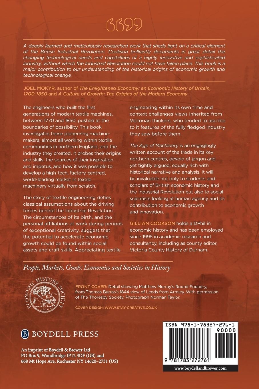 Rückseitencover Age of Machinery