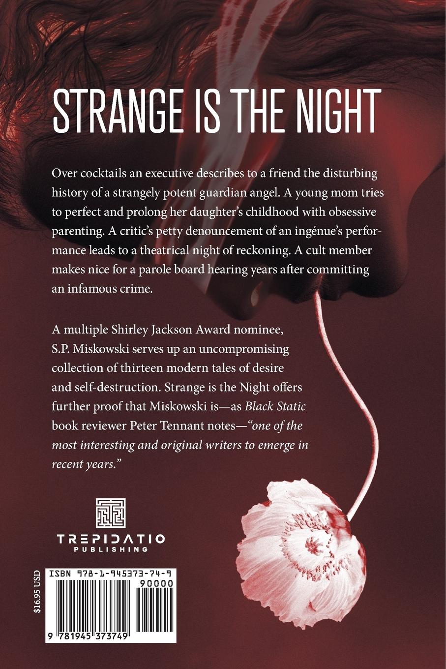 Rückseitencover Strange is the Night