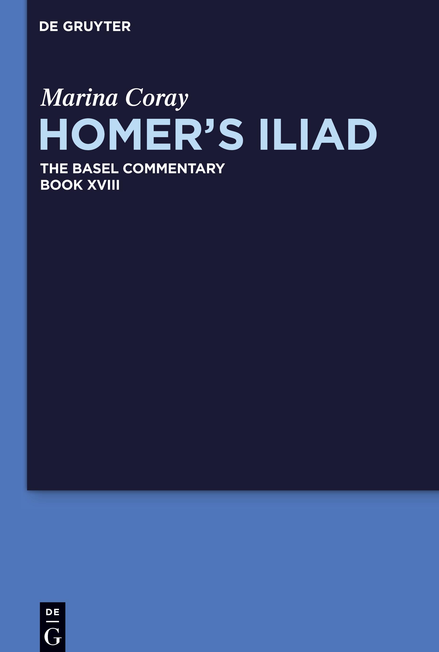Vorderes Coverbild Homer's Iliad, Book XVIII, Homer's Iliad Book XVIII