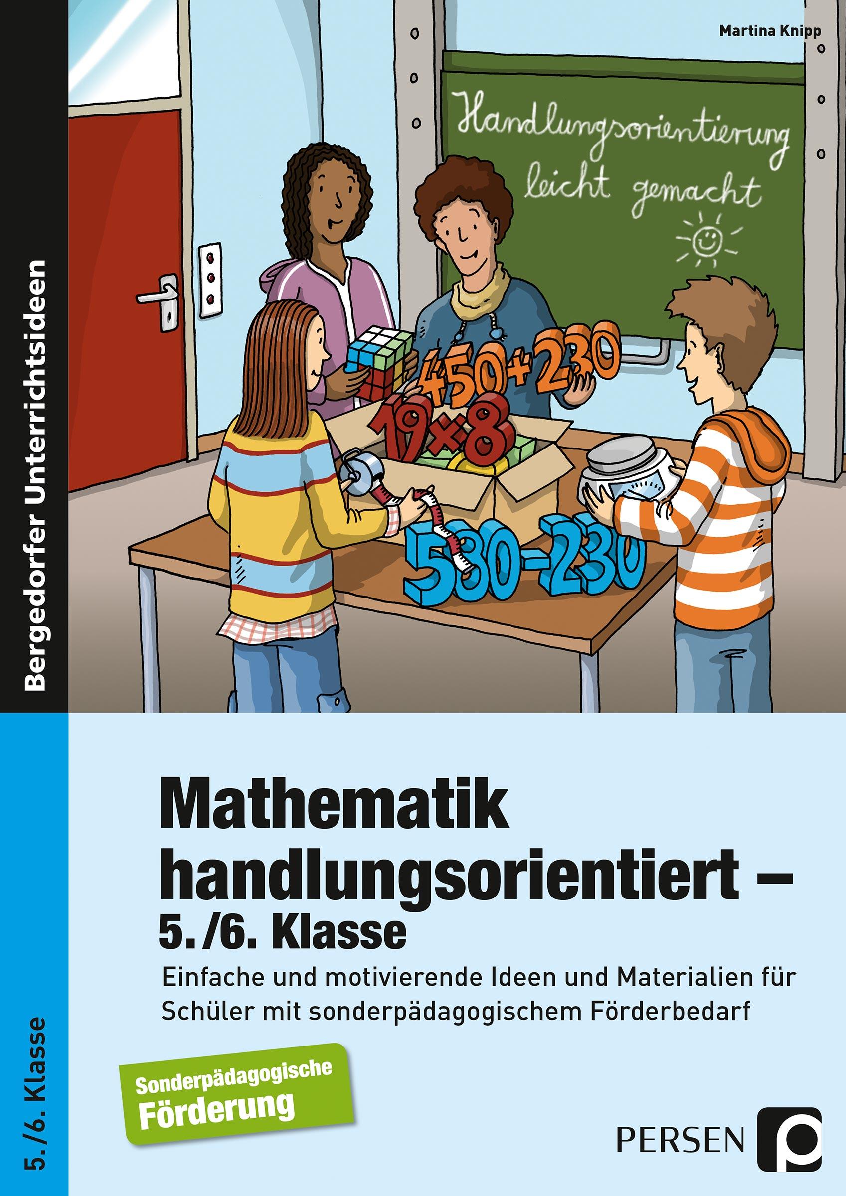 Vorderes Coverbild Mathematik handlungsorientiert - 5./6. Klasse
