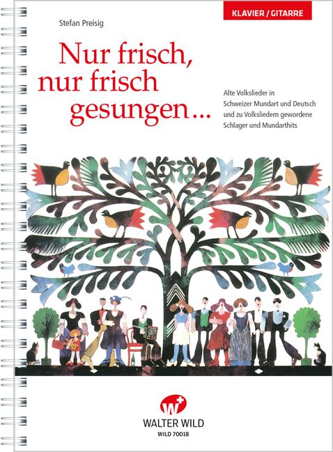 Vorderes Coverbild Nur frisch, nur frisch gesungen