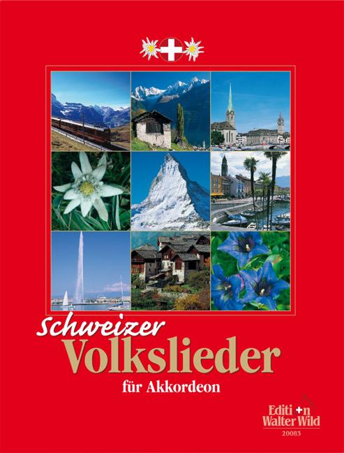 Vorderes Coverbild Schweizer Volkslieder