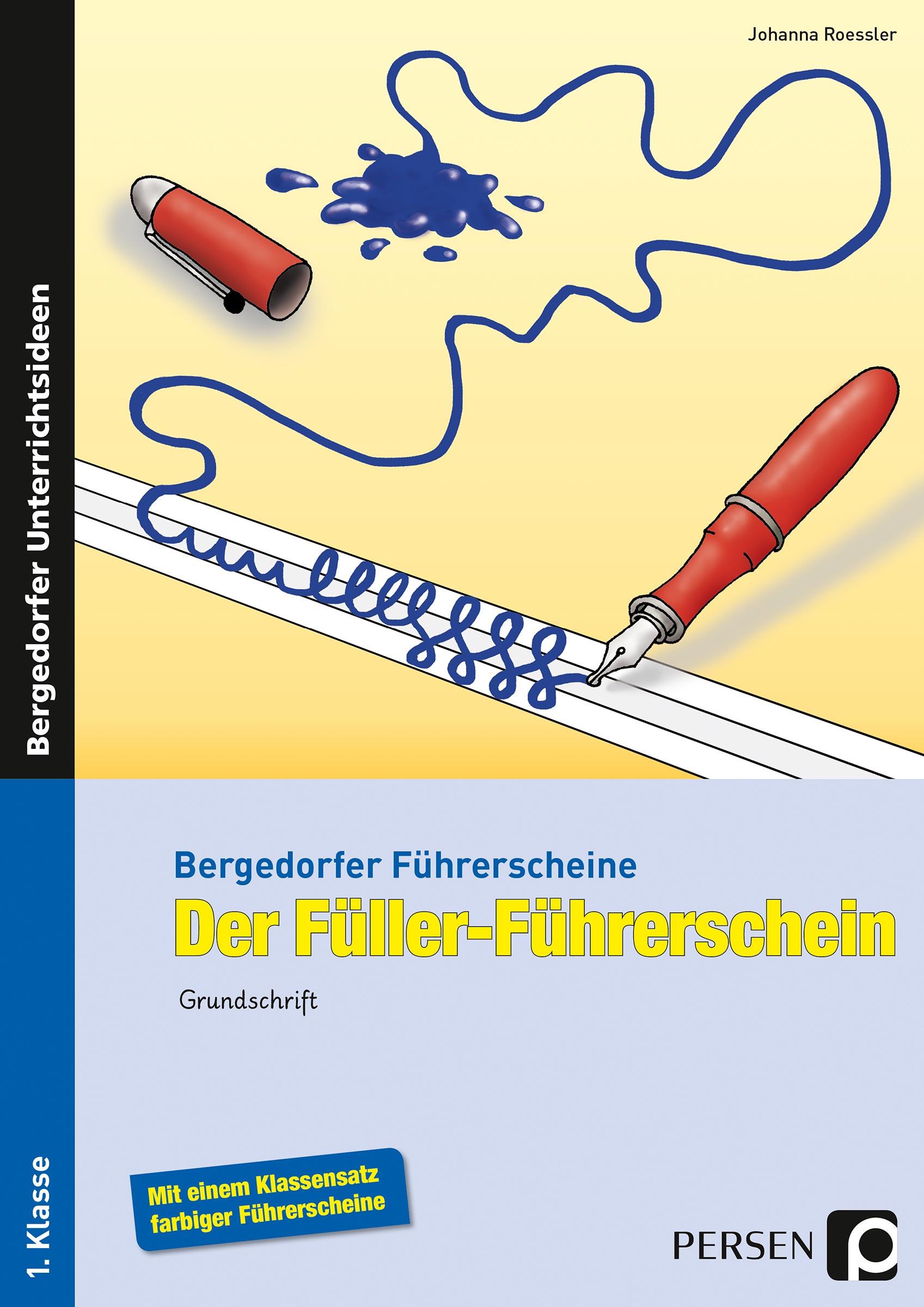 Vorderes Coverbild Der Füller-Führerschein - Grundschrift