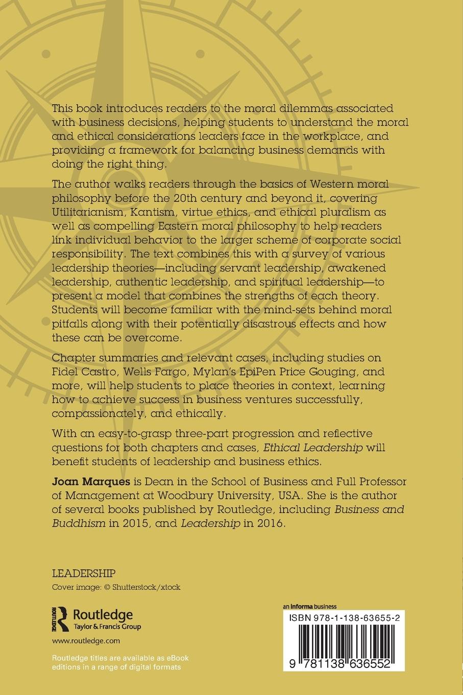 Rückseitencover Ethical Leadership