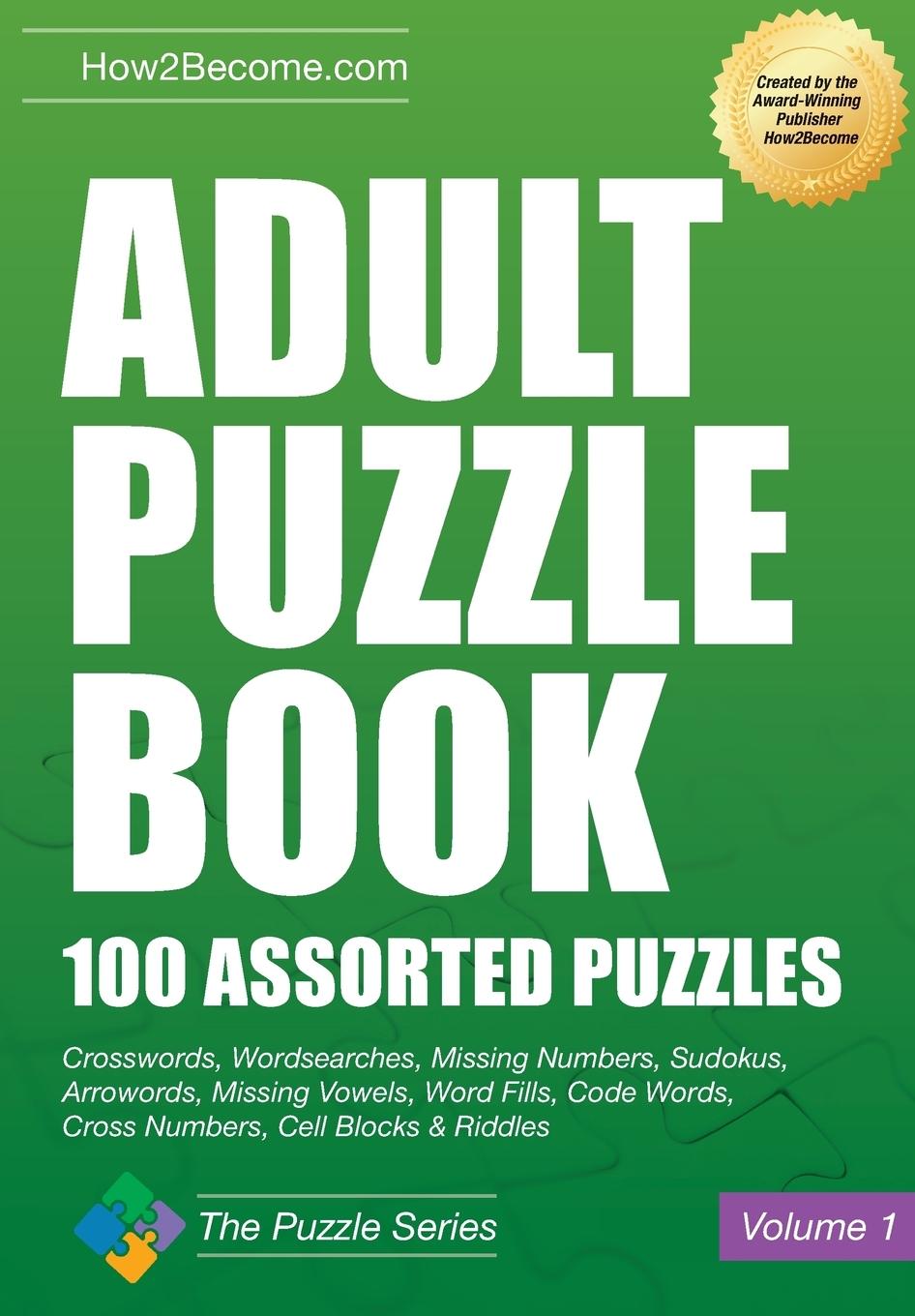 Vorderes Coverbild Adult Puzzle Book