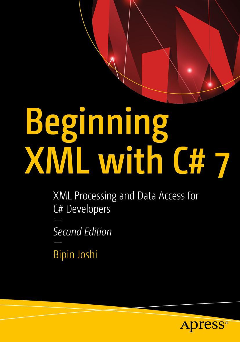 Vorderes Coverbild Beginning XML with C# 7