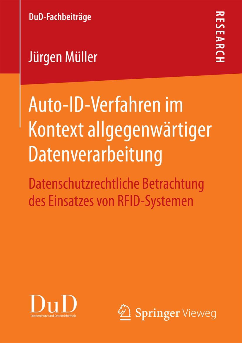 Vorderes Coverbild Auto-ID-Verfahren im Kontext allgegenwärtiger Datenverarbeitung
