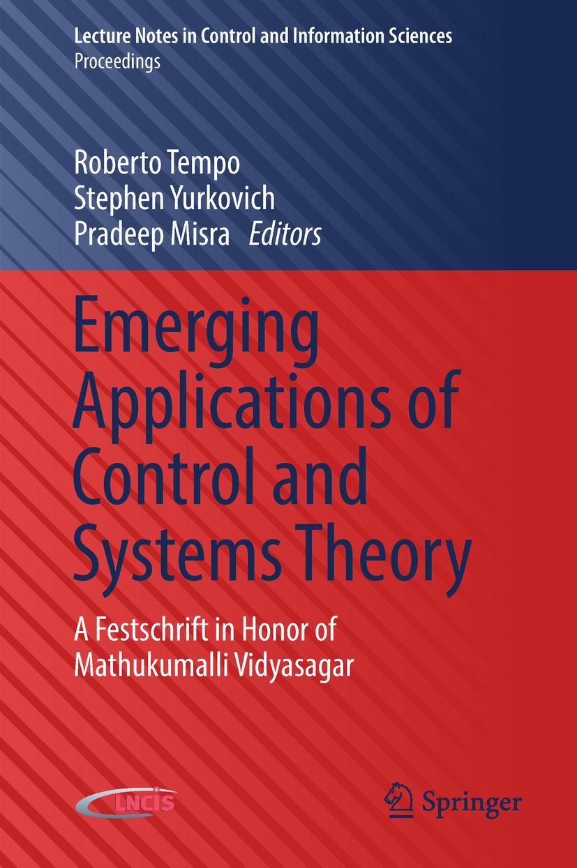 Vorderes Coverbild Emerging Applications of Control and Systems Theory