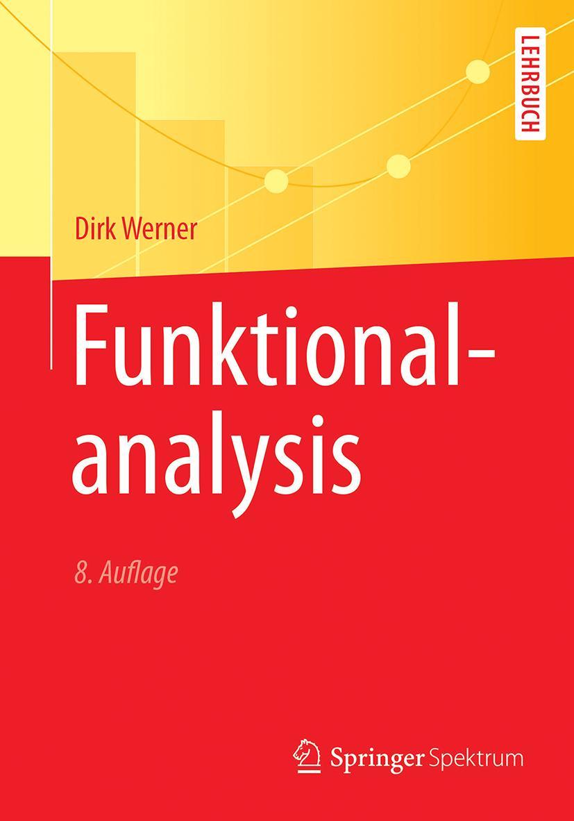 Vorderes Coverbild Funktionalanalysis