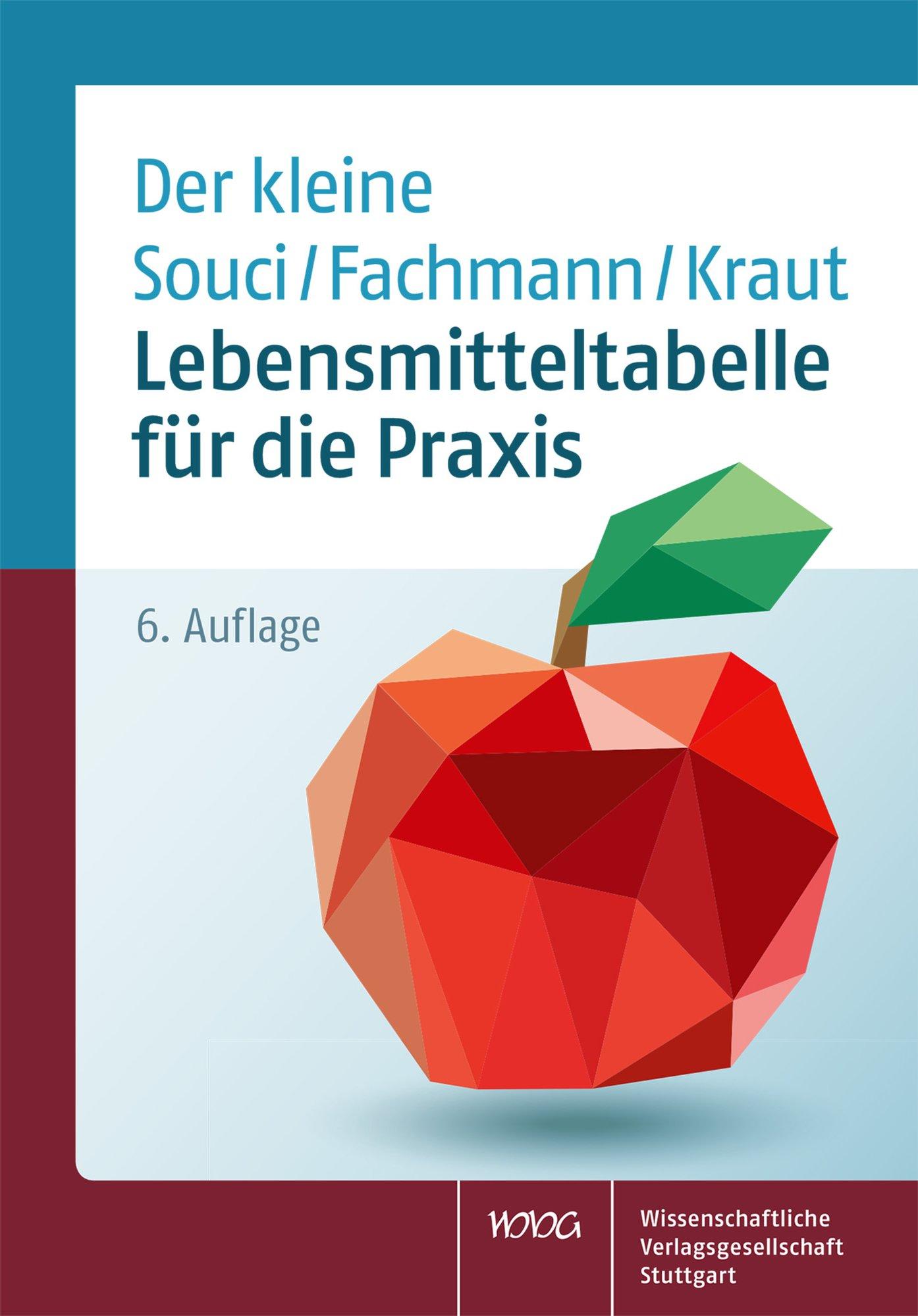 Vorderes Coverbild Lebensmitteltabelle für die Praxis