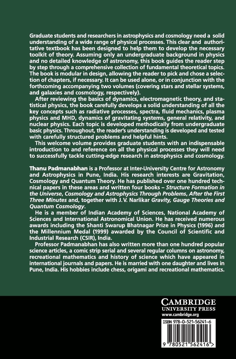 Rückseitencover Theoretical Astrophysics v2