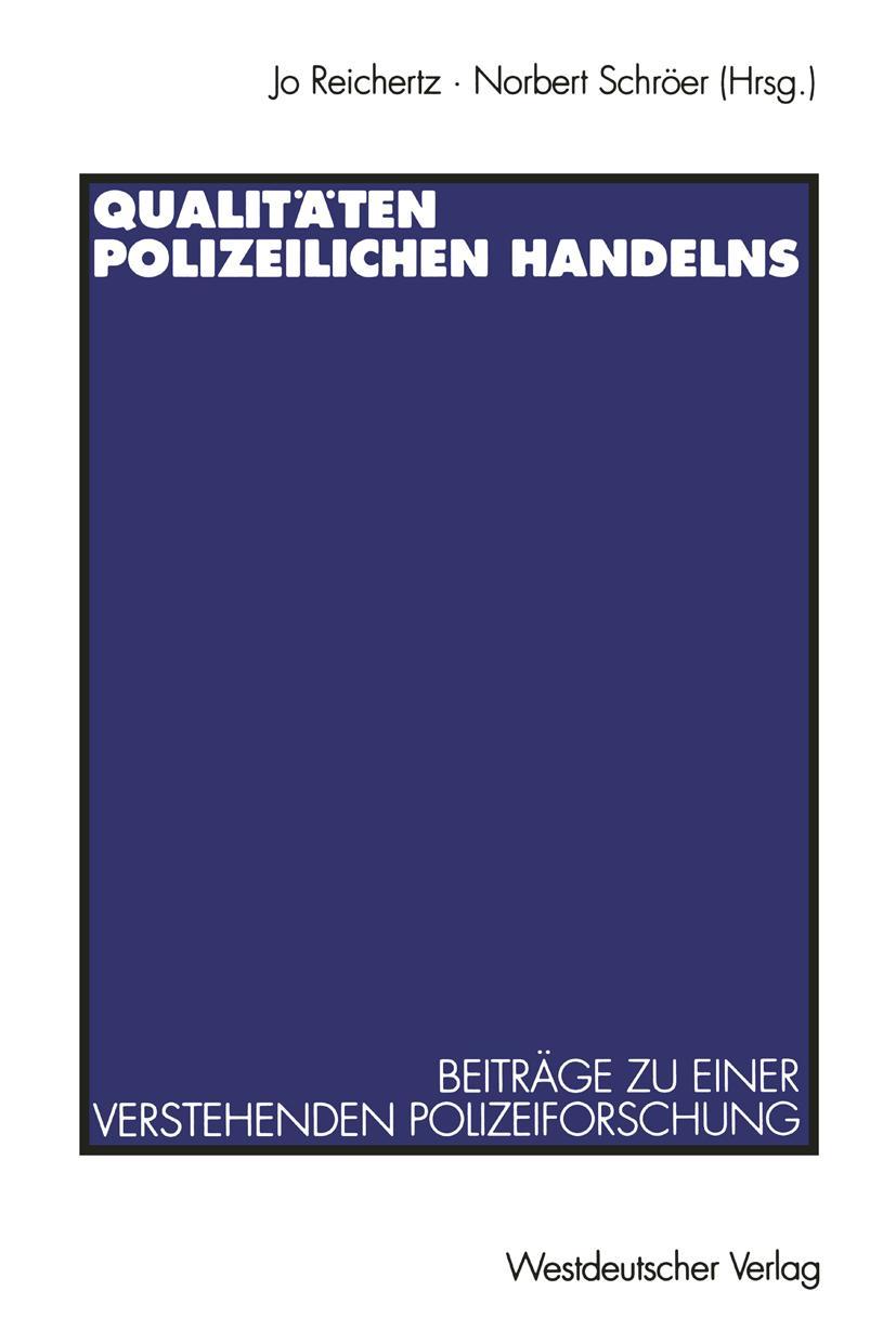 Vorderes Coverbild Qualitäten polizeilichen Handelns