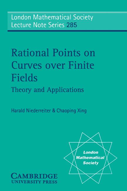 Vorderes Coverbild Rational Points on Curves Over Finite Fields