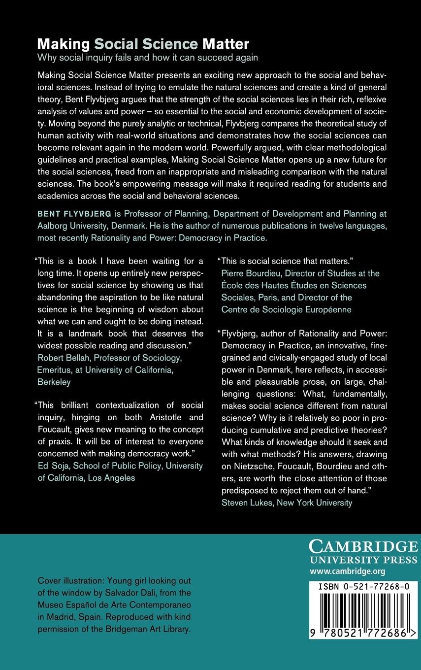 Rückseitencover Making Social Science Matter