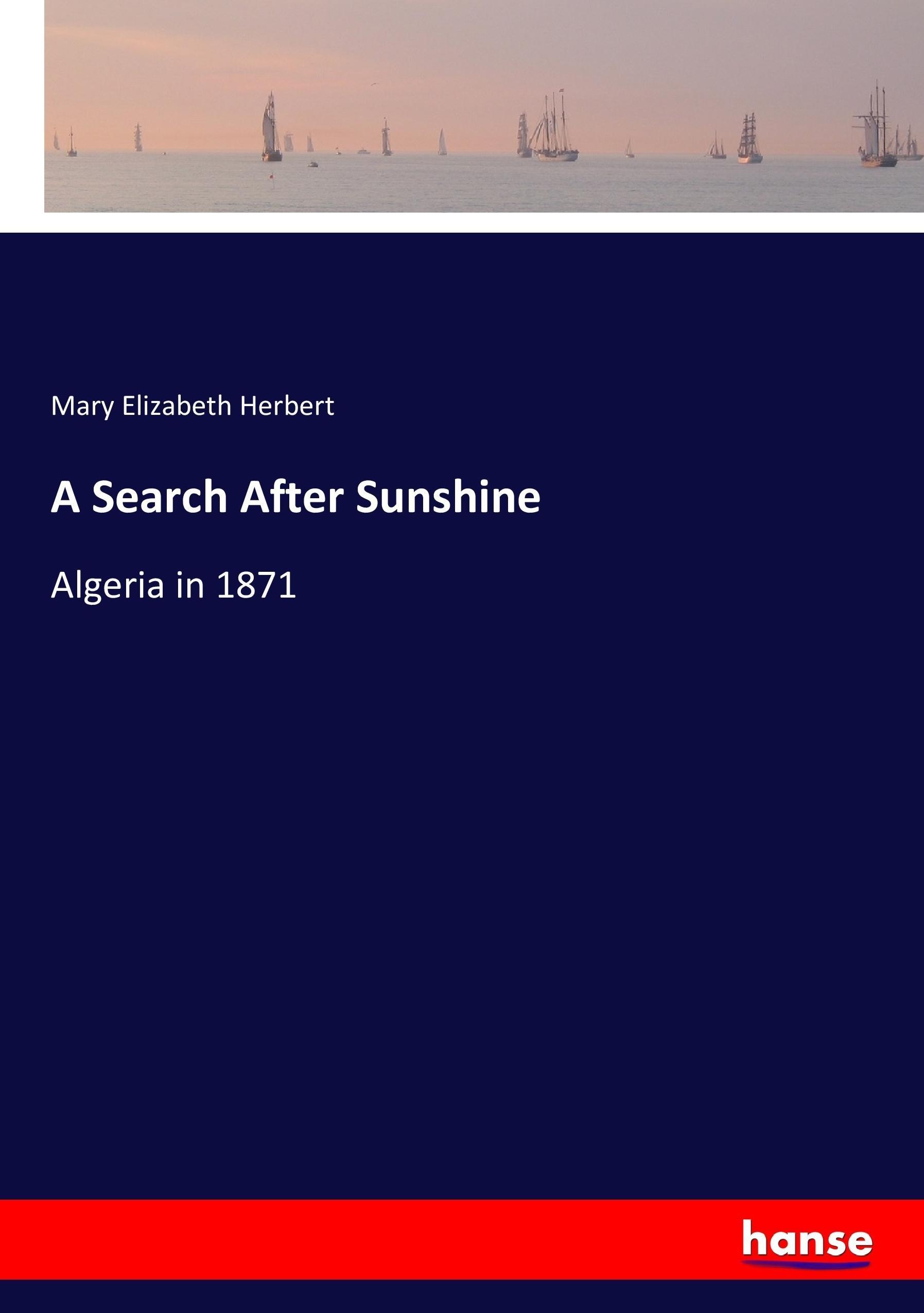Vorderes Coverbild A Search After Sunshine