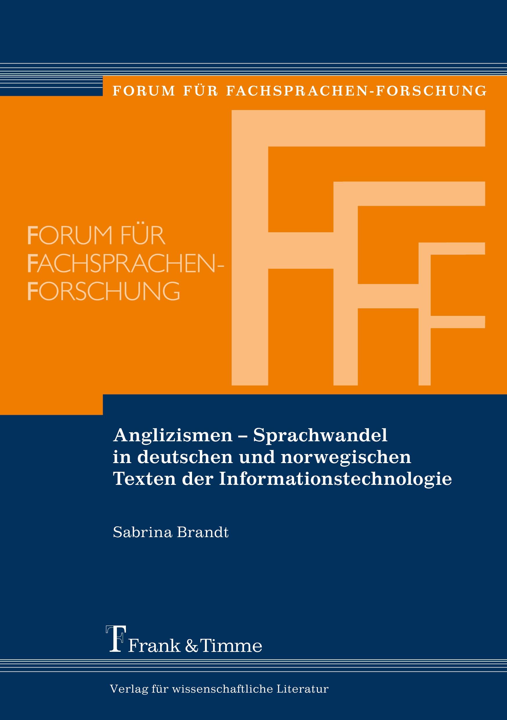 Vorderes Coverbild Anglizismen - Sprachwandel in deutschen und norwegischen Texten der Informationstechnologie