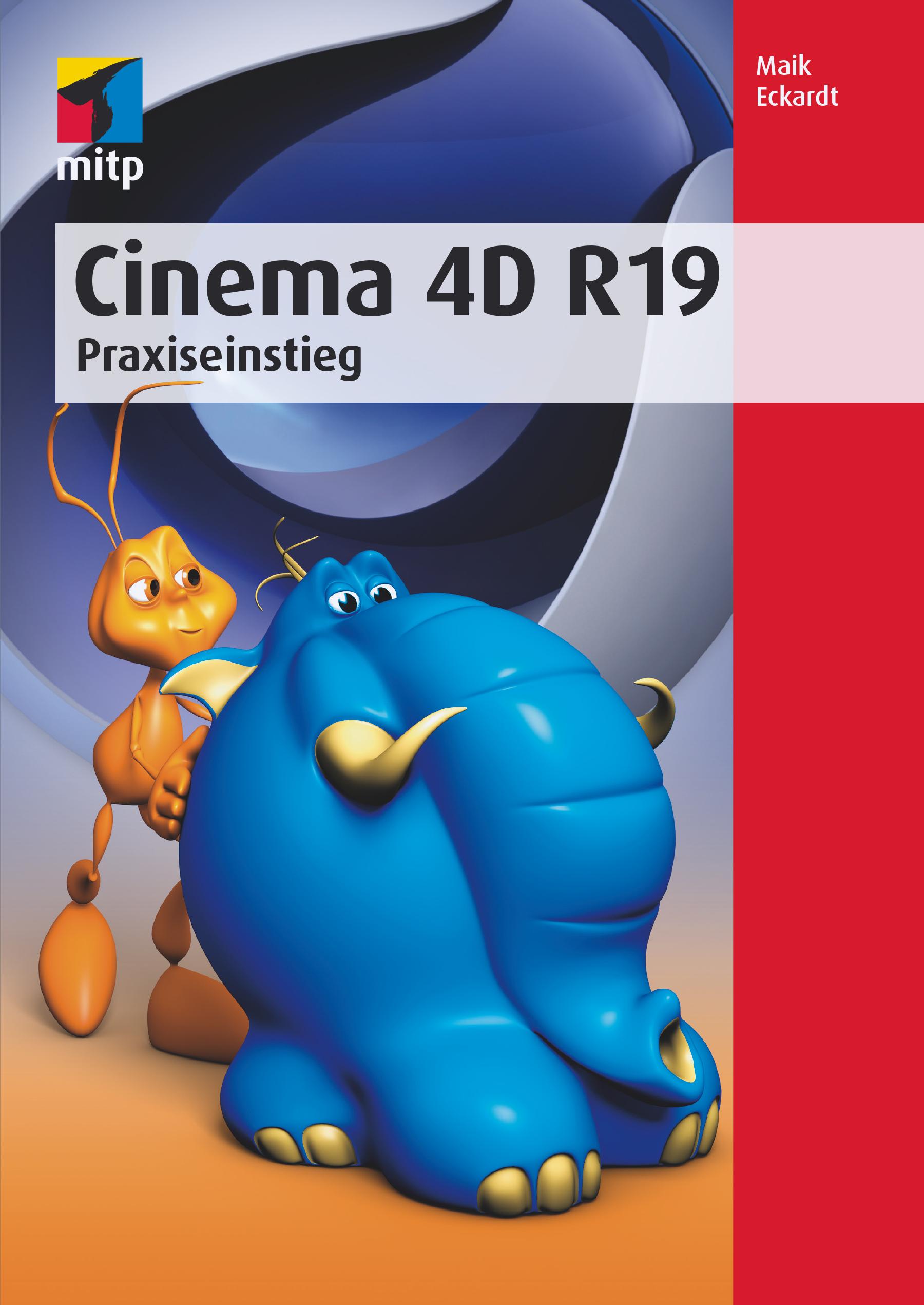 Vorderes Coverbild Cinema 4D R19