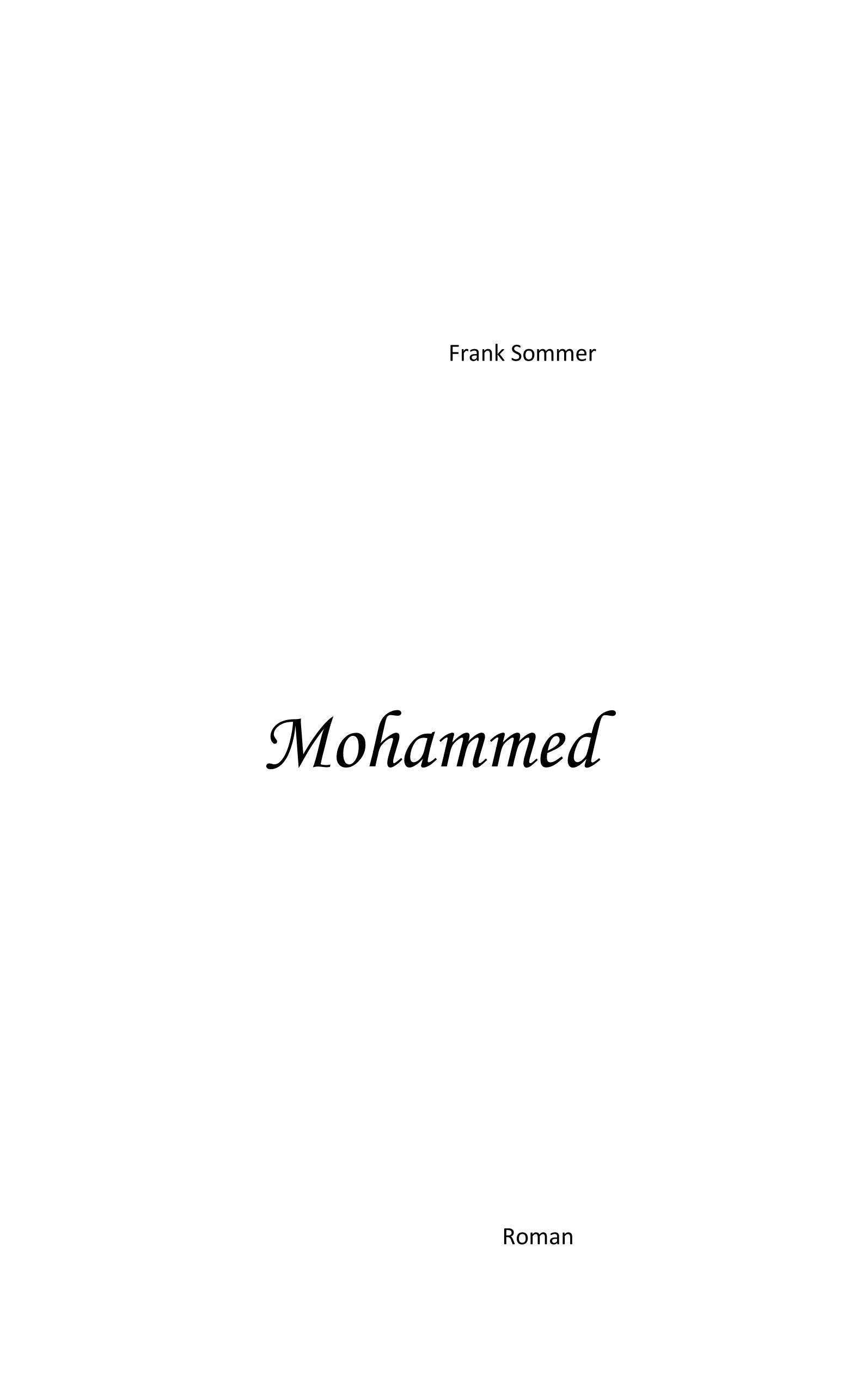 Vorderes Coverbild Mohammed