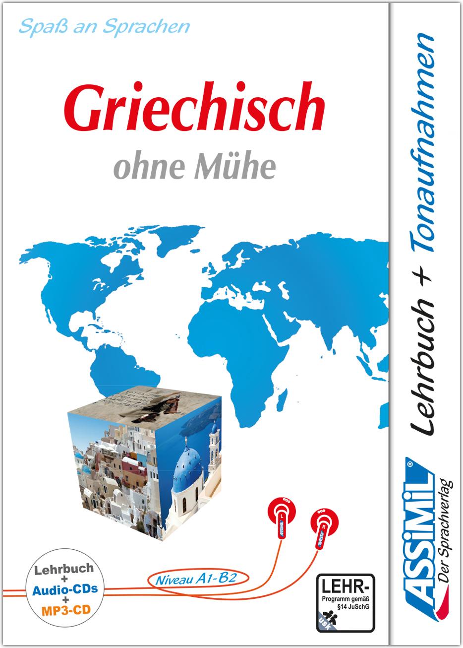 Vorderes Coverbild ASSiMiL Griechisch ohne Mühe - Audio-Plus-Sprachkurs