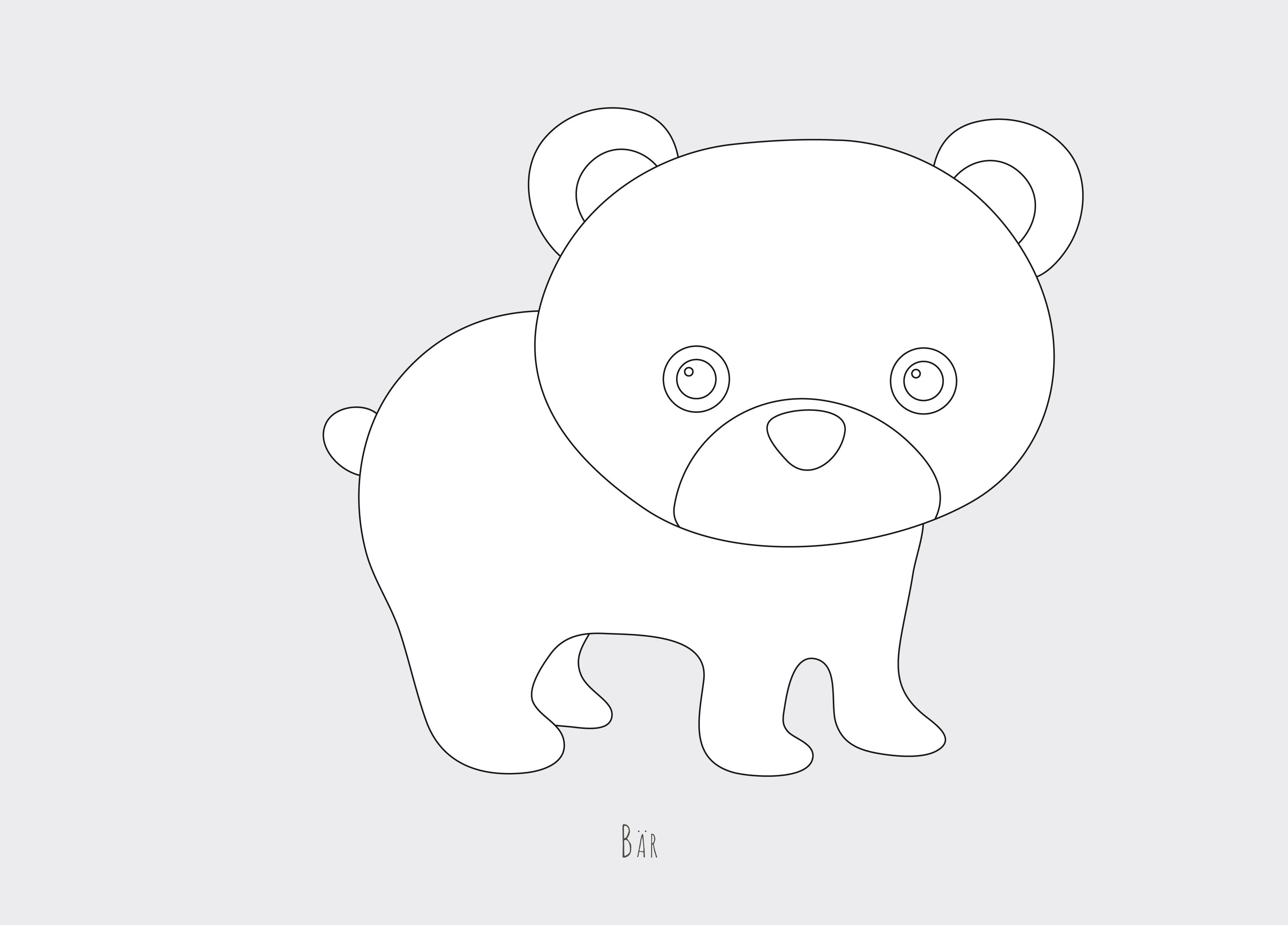 Beispielinhalt (Bild) Unser erstes großes Malbuch