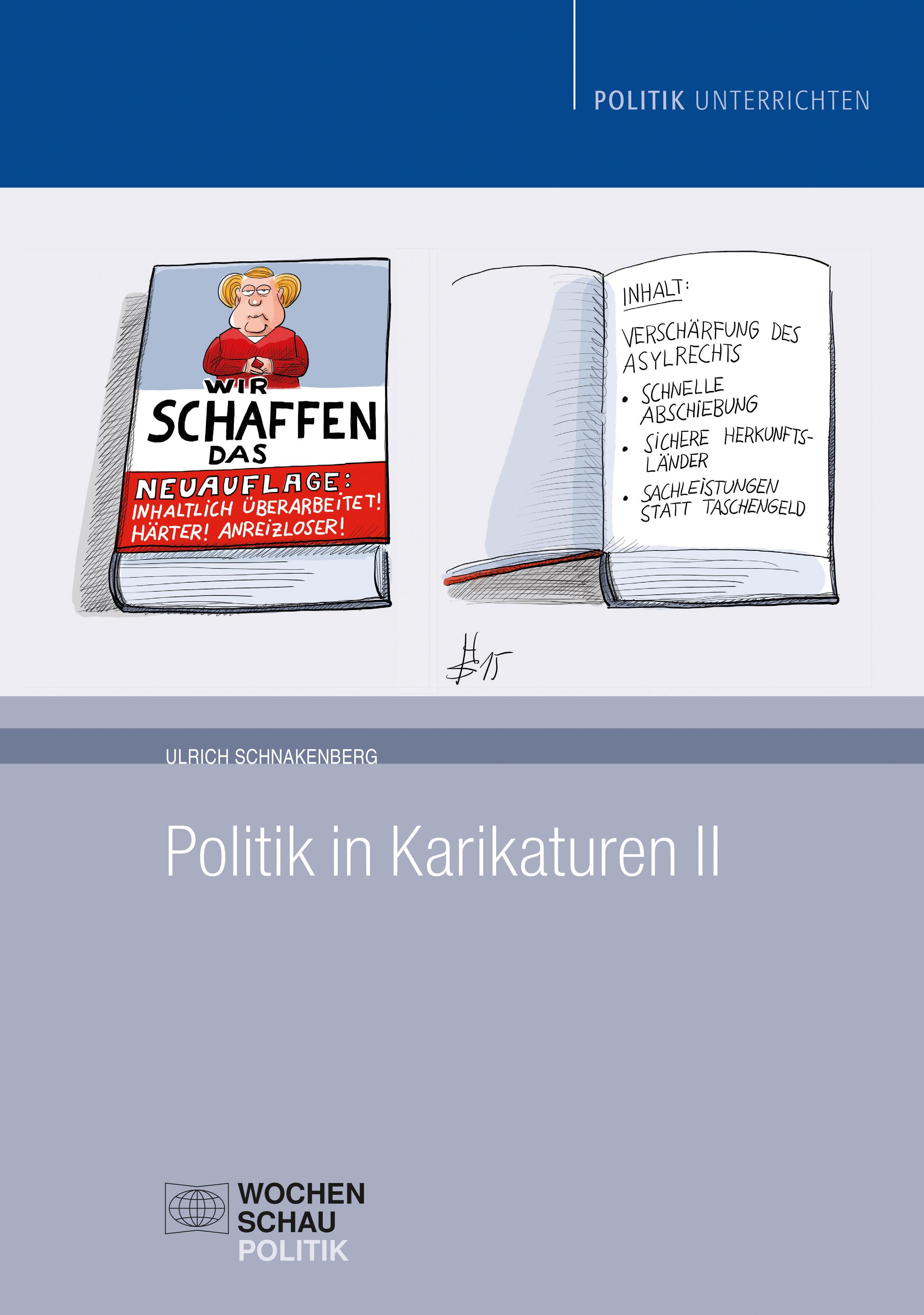 Vorderes Coverbild Politik in Karikaturen II