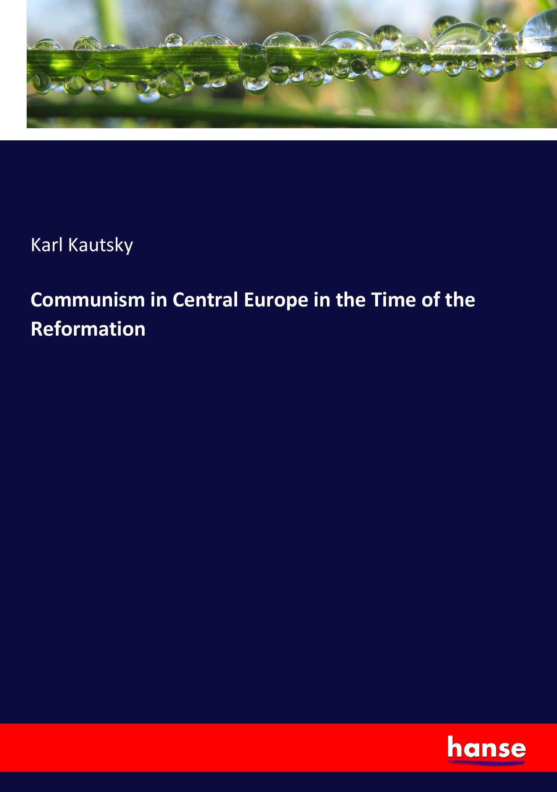 Vorderes Coverbild Communism in Central Europe in the Time of the Reformation