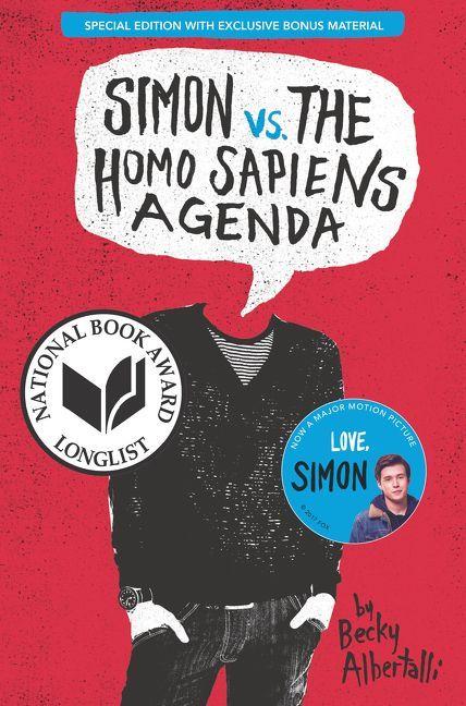 Vorderes Coverbild Simon vs. the Homo Sapiens Agenda. Special Edition