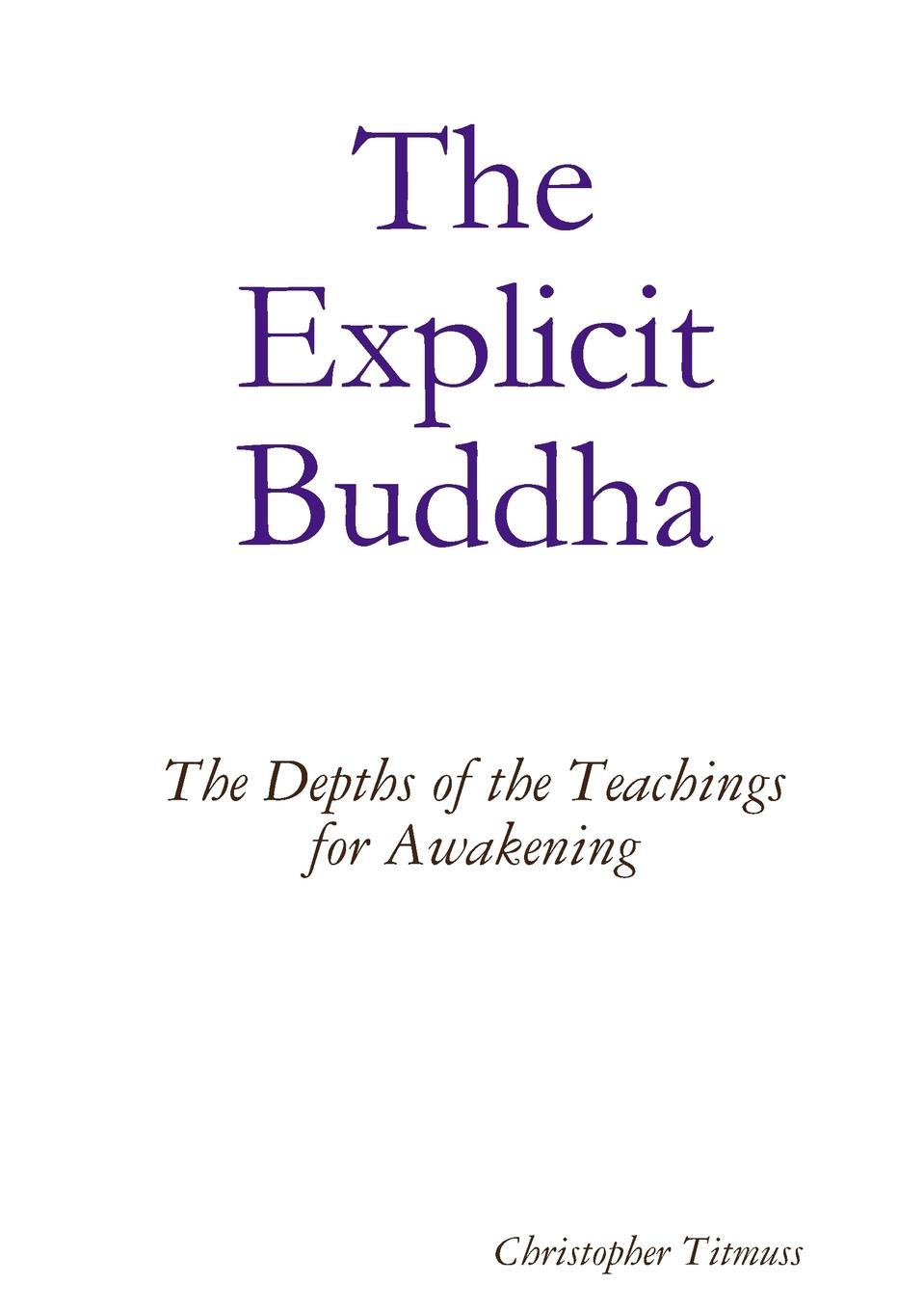 Vorderes Coverbild The Explicit Buddha
