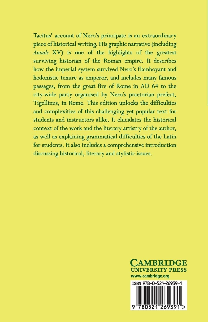 Rückseitencover Tacitus