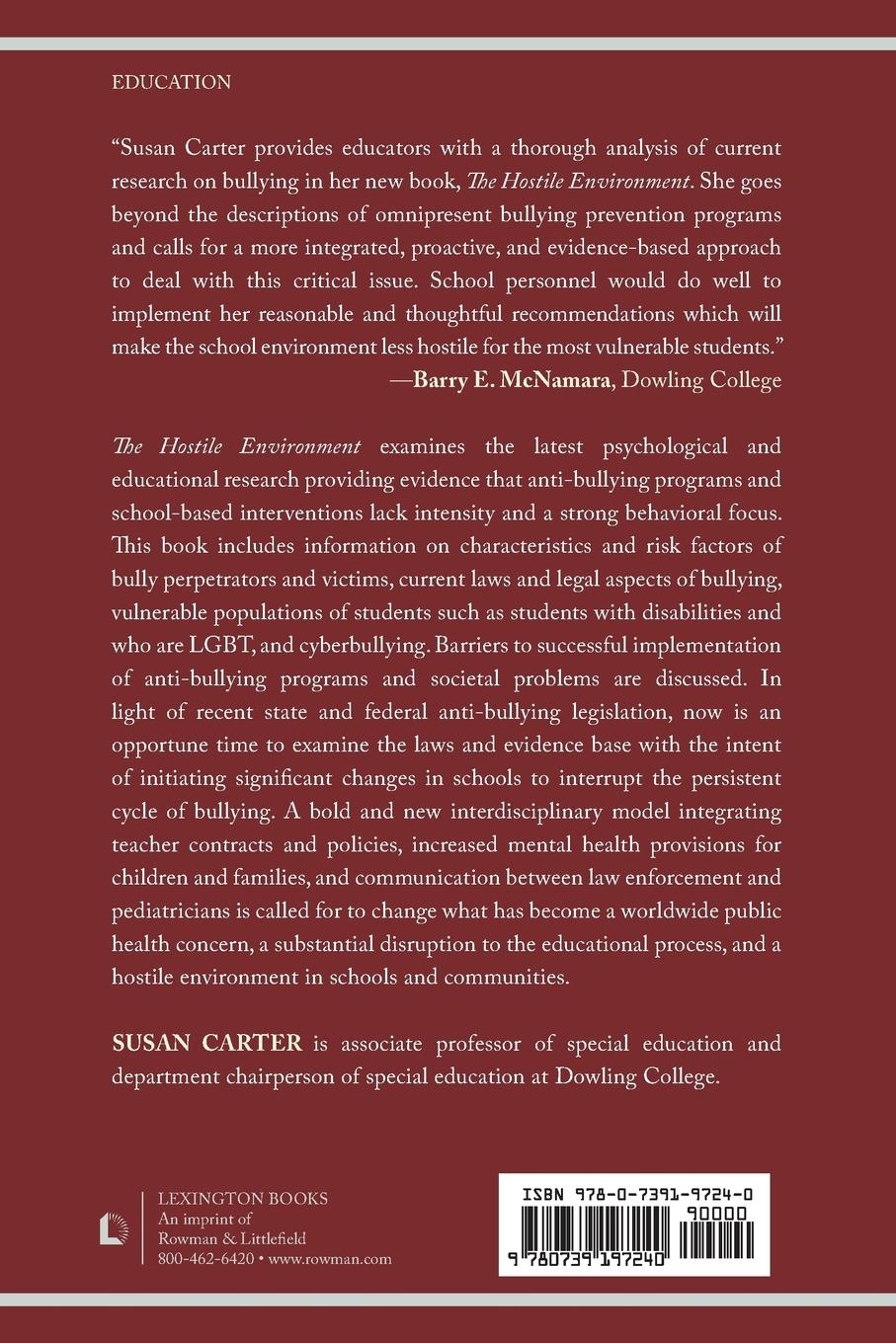 Rückseitencover Hostile Environment