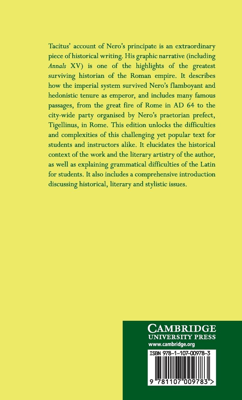 Rückseitencover Tacitus