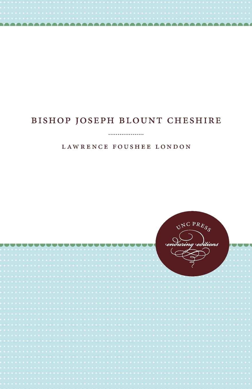 Vorderes Coverbild Bishop Joseph Blount Cheshire