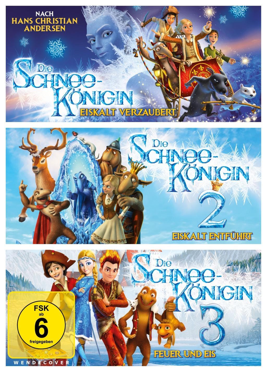 Vorderes Coverbild Die Schneekönigin 1-3