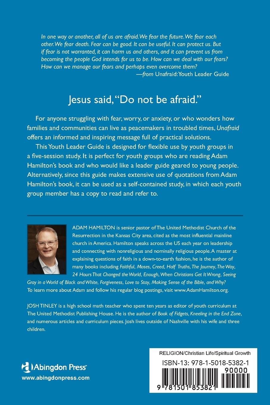 Rückseitencover Unafraid Youth Leader Guide