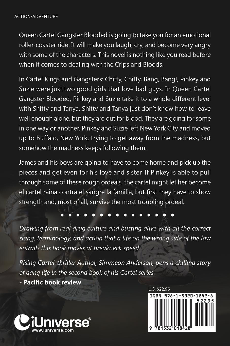 Rückseitencover Queen Cartel Gangster Blooded