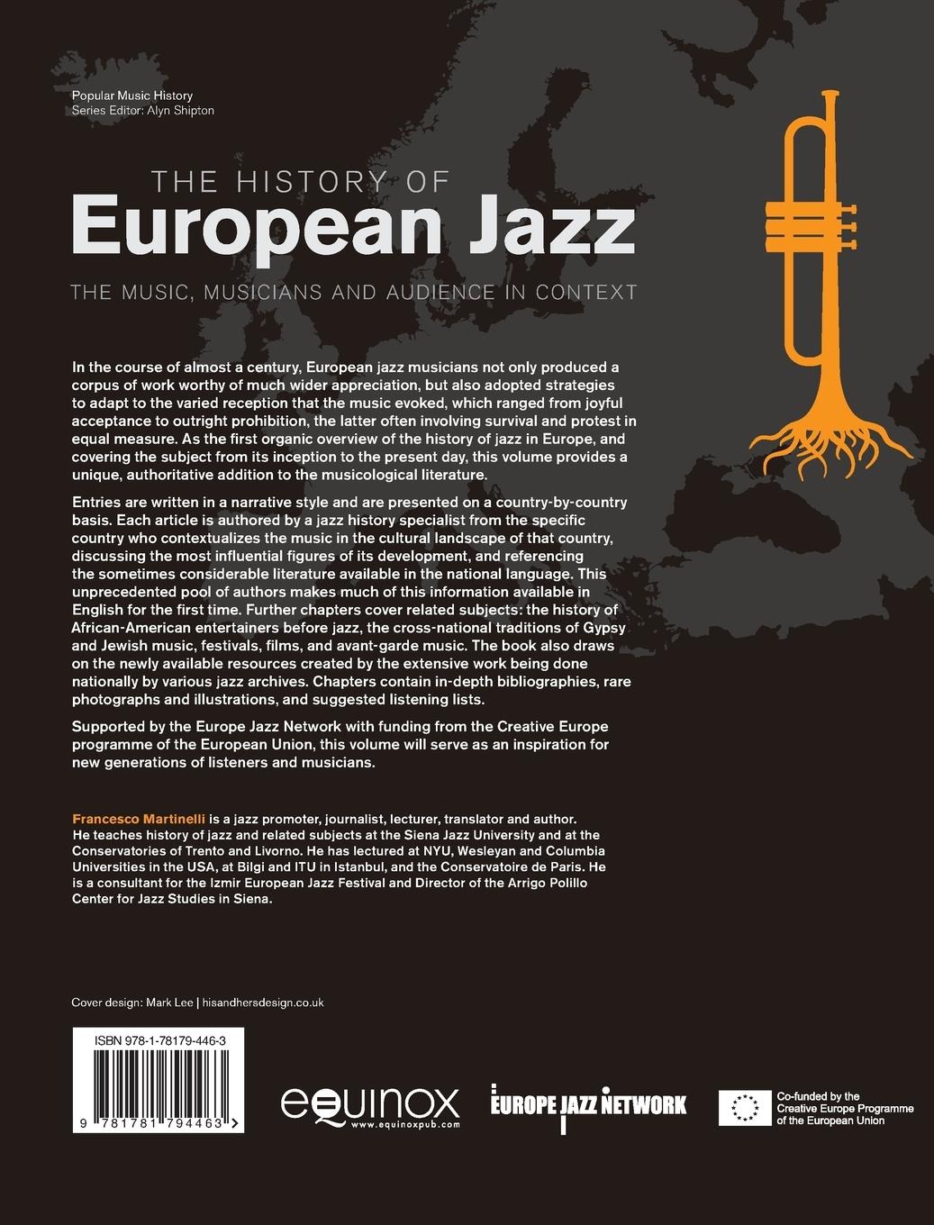 Rückseitencover The History of European Jazz