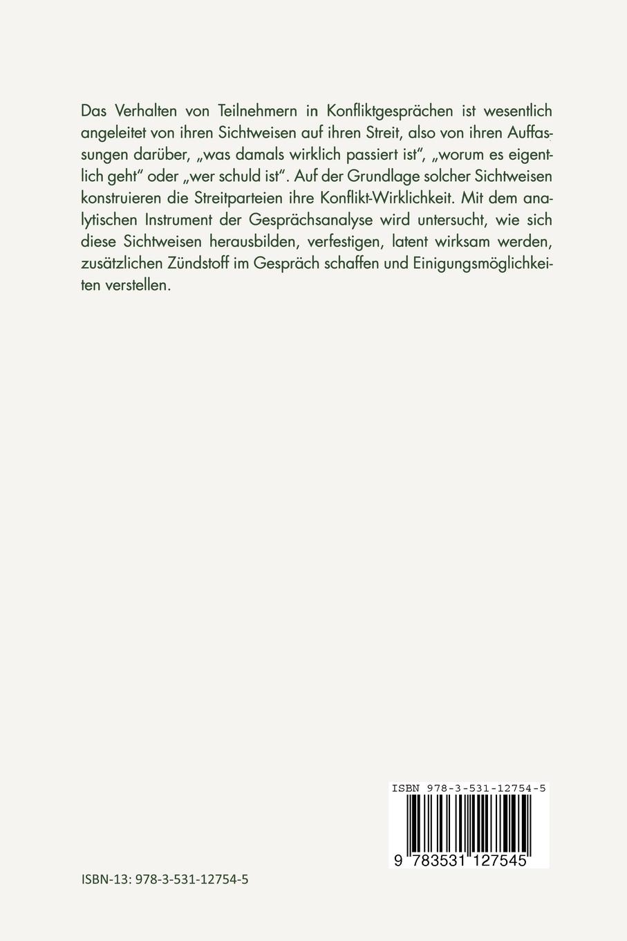 Rückseitencover Wortgefecht und Sprachverwirrung
