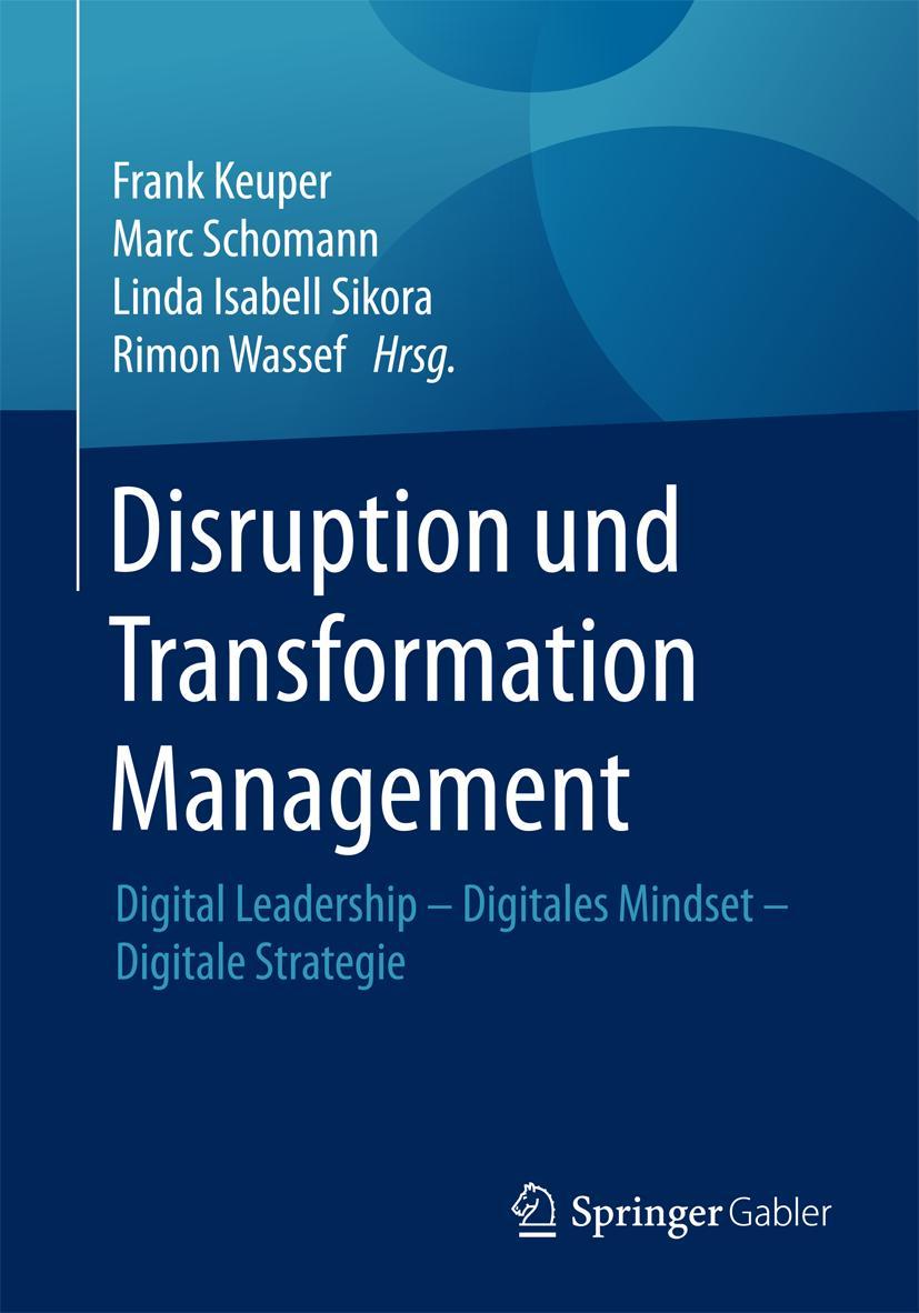 Vorderes Coverbild Disruption und Transformation Management