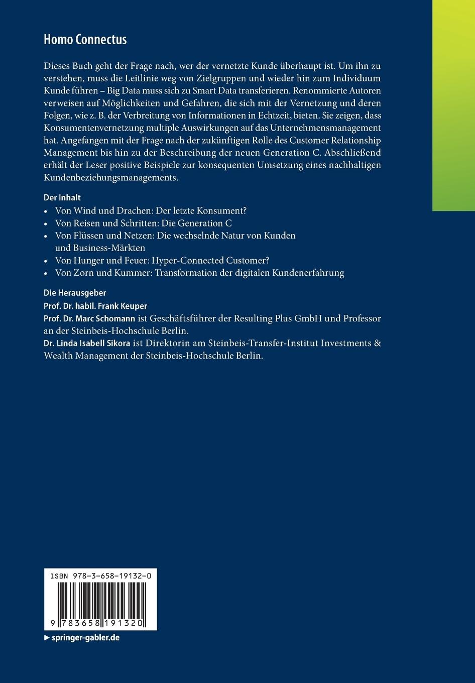 Rückseitencover Homo Connectus