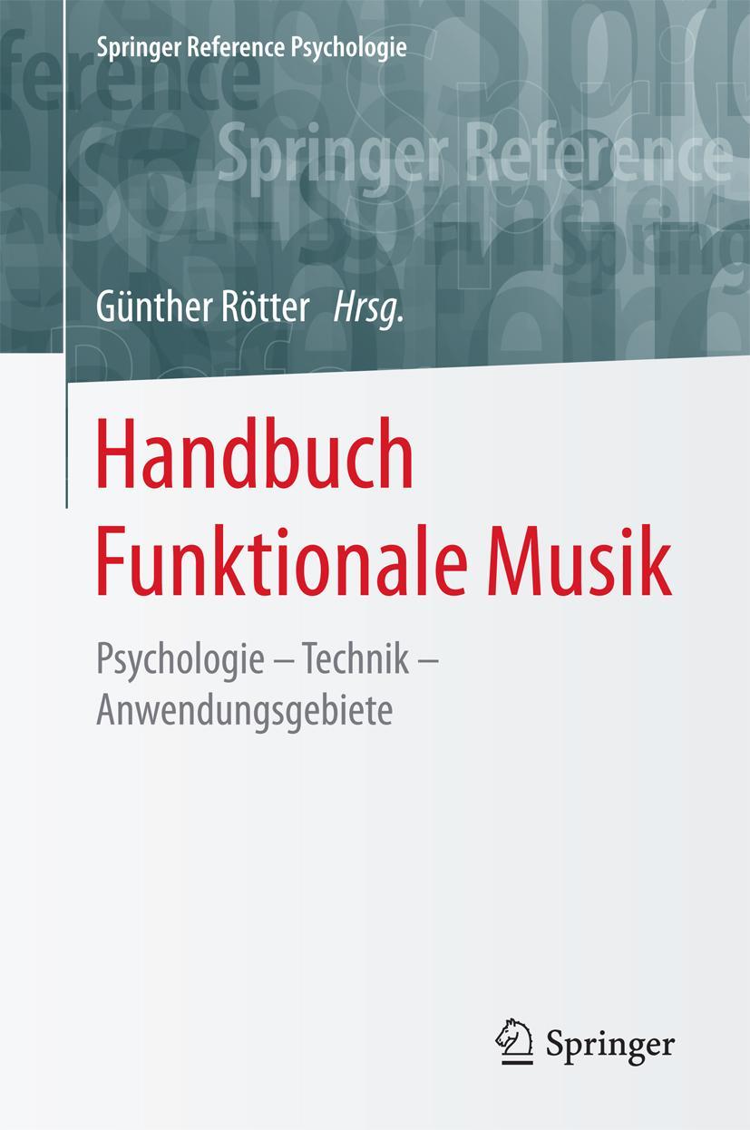 Vorderes Coverbild Handbuch Funktionale Musik