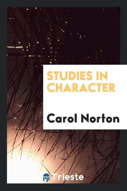 Vorderes Coverbild Studies in character