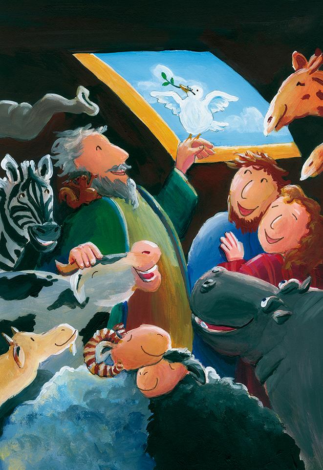 Beispielinhalt (Bild) Die 3-Minuten-Kinderbibel